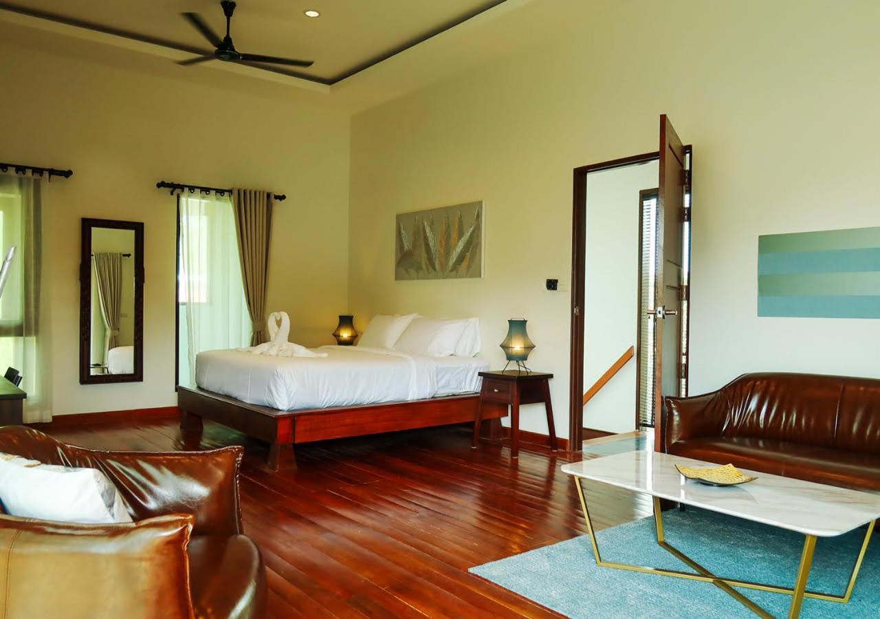 Seaflower Bungalows Srithanu Beach Esterno foto