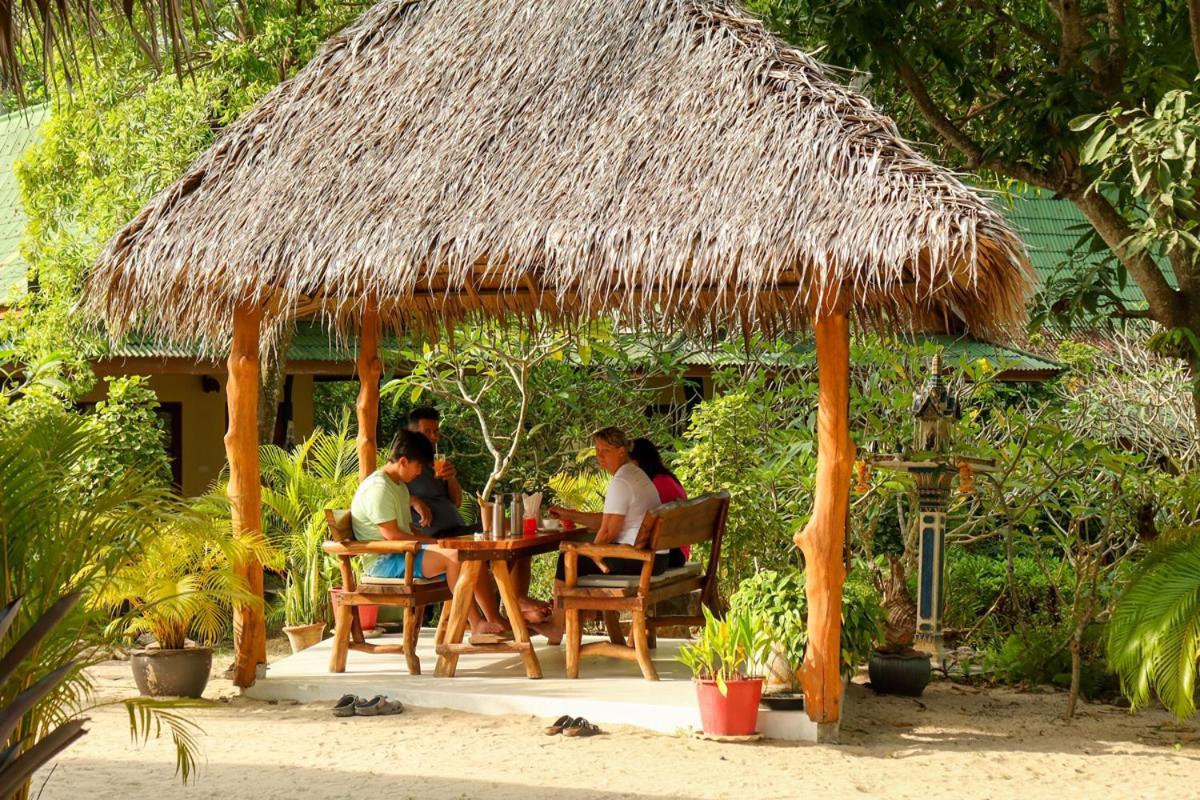 Seaflower Bungalows Srithanu Beach Esterno foto