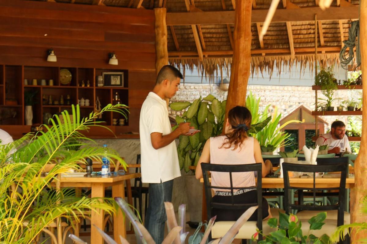 Seaflower Bungalows Srithanu Beach Esterno foto