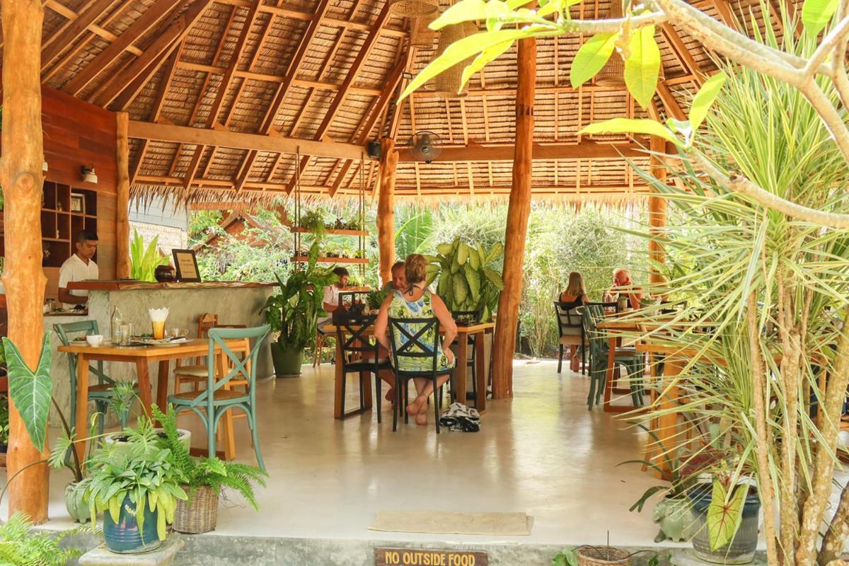 Seaflower Bungalows Srithanu Beach Esterno foto