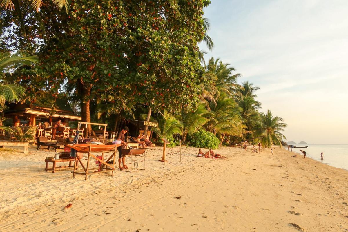Seaflower Bungalows Srithanu Beach Esterno foto