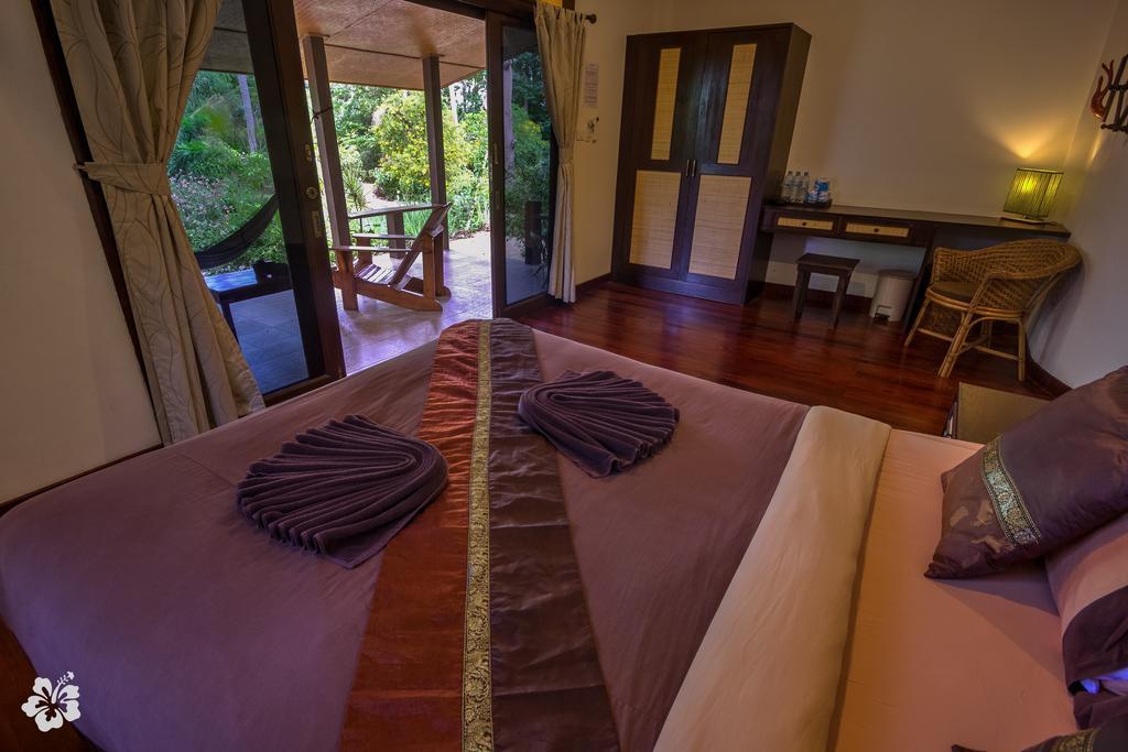 Seaflower Bungalows Srithanu Beach Esterno foto