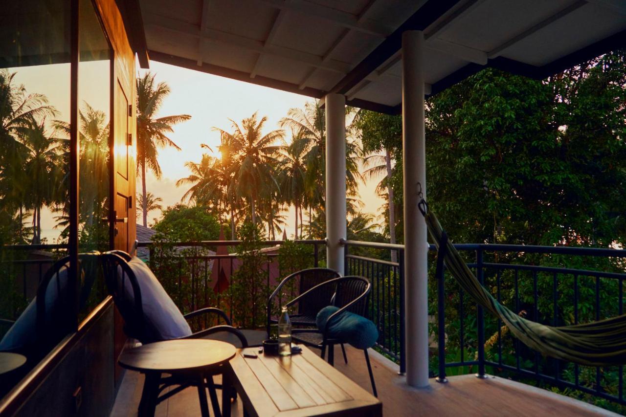 Seaflower Bungalows Srithanu Beach Esterno foto