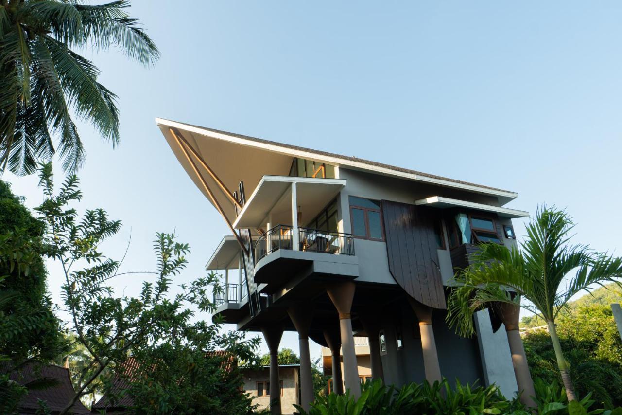 Seaflower Bungalows Srithanu Beach Esterno foto